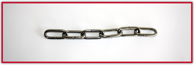 Chaînes en acier inoxydable